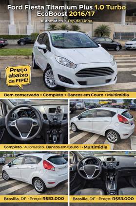 FORD FIESTA 1.0 ECOBOOST SEL HATCH 12V GASOLINA 4P POWERSHIFT